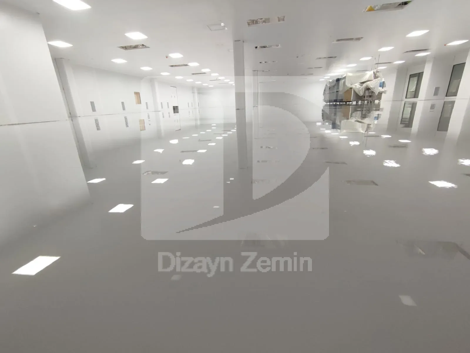 Fabrika epoksi zemin uygulaması