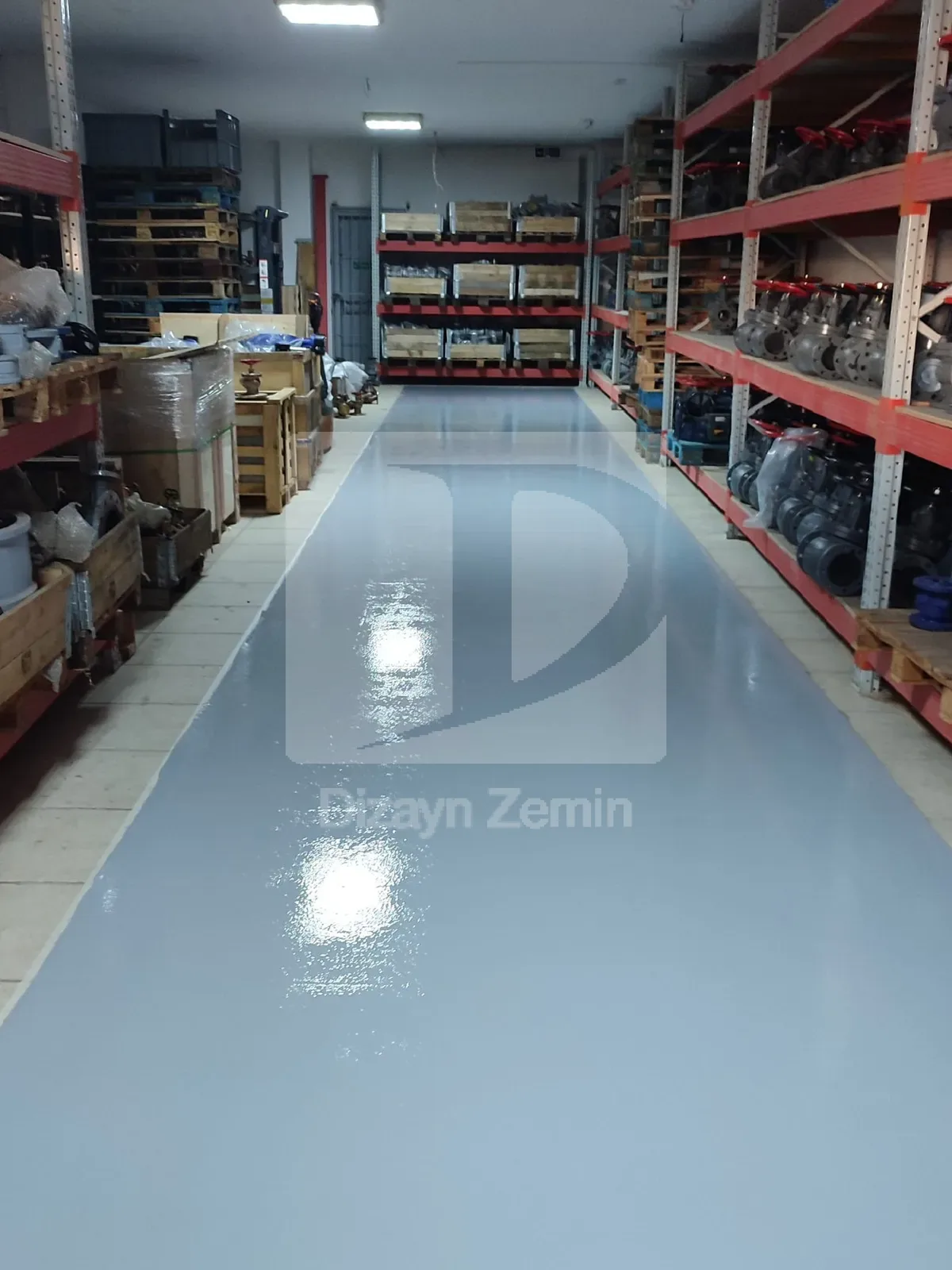 Depo raf arası yol tanımlama boyama