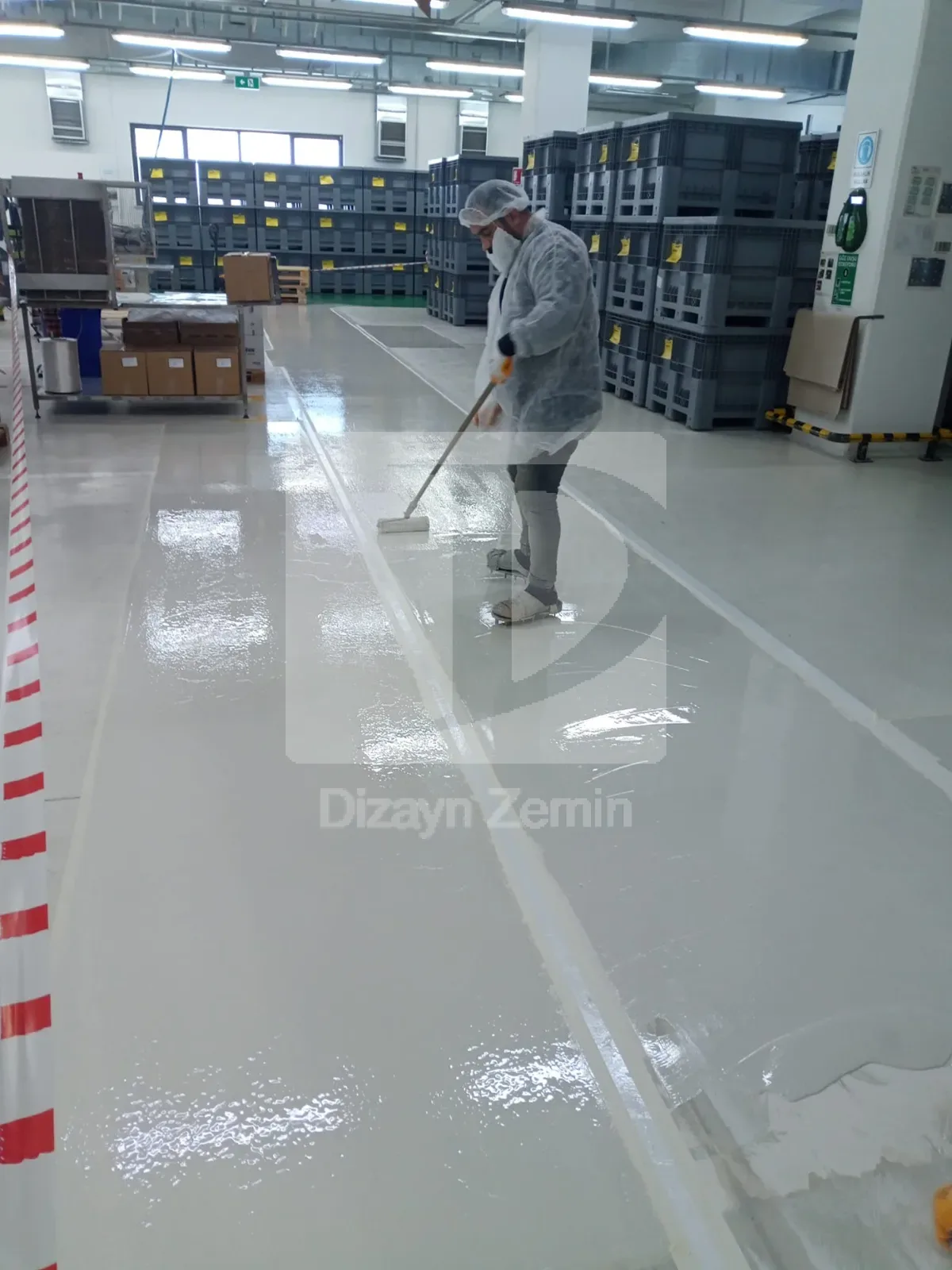 Zemin tamir epoksi boyama