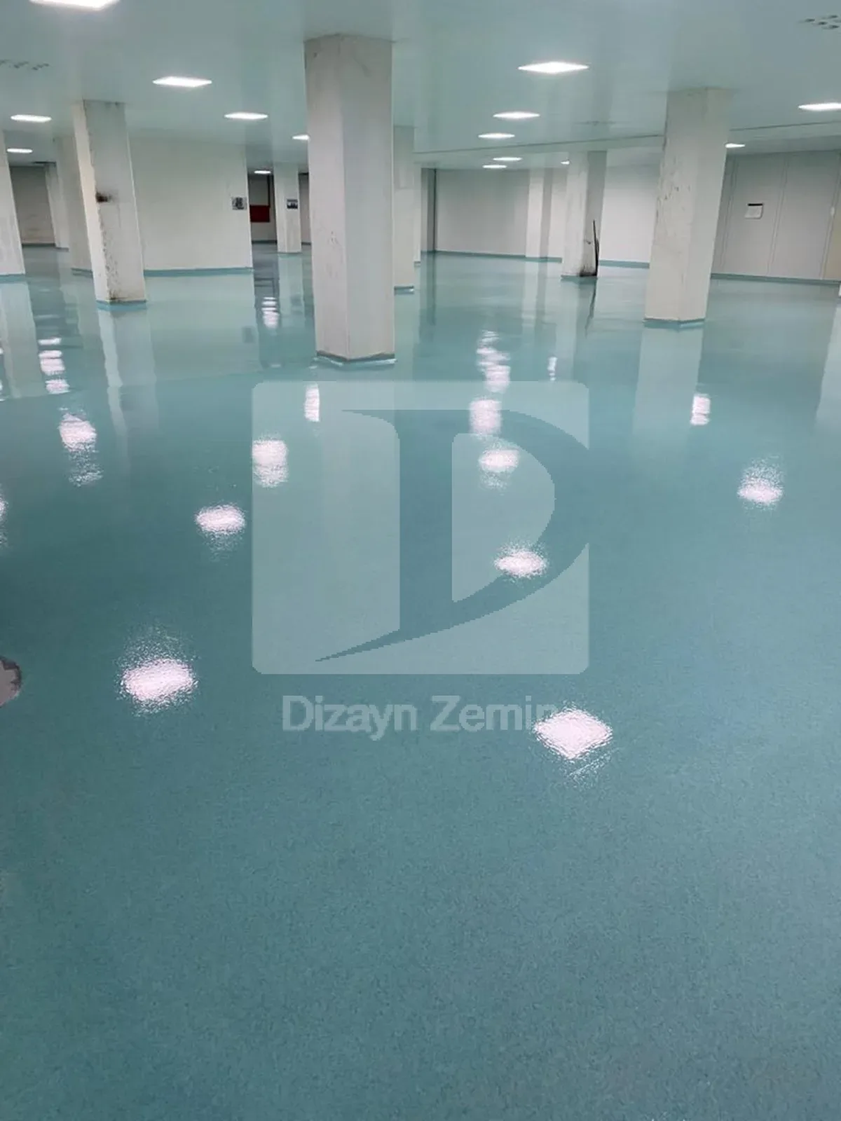 Epoksi zemin kaplama uygulaması