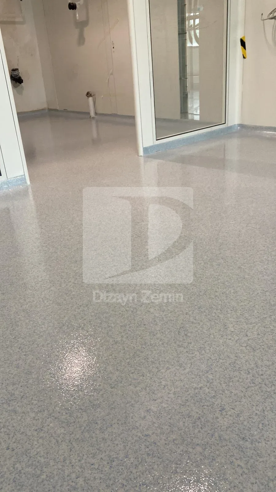 Epoksi mortar zemin kaplama uygulaması