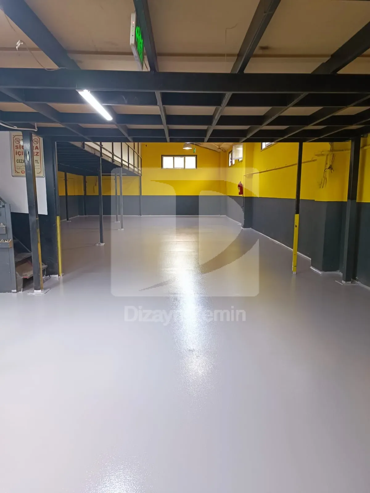 Portakal kabuğu epoksi zemin kaplama