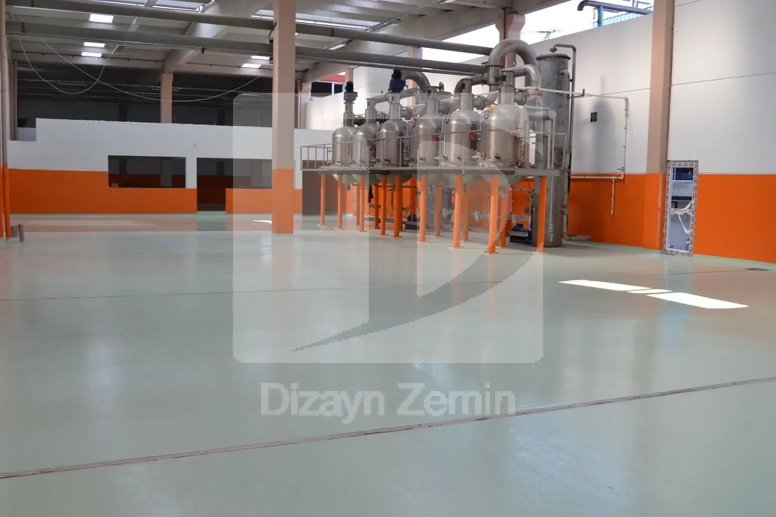 Fabrika portakal kabuğu epoksi kaplama