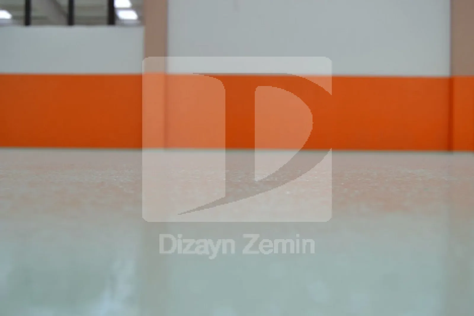 Fabrika üretim alanı portakal kabuğu