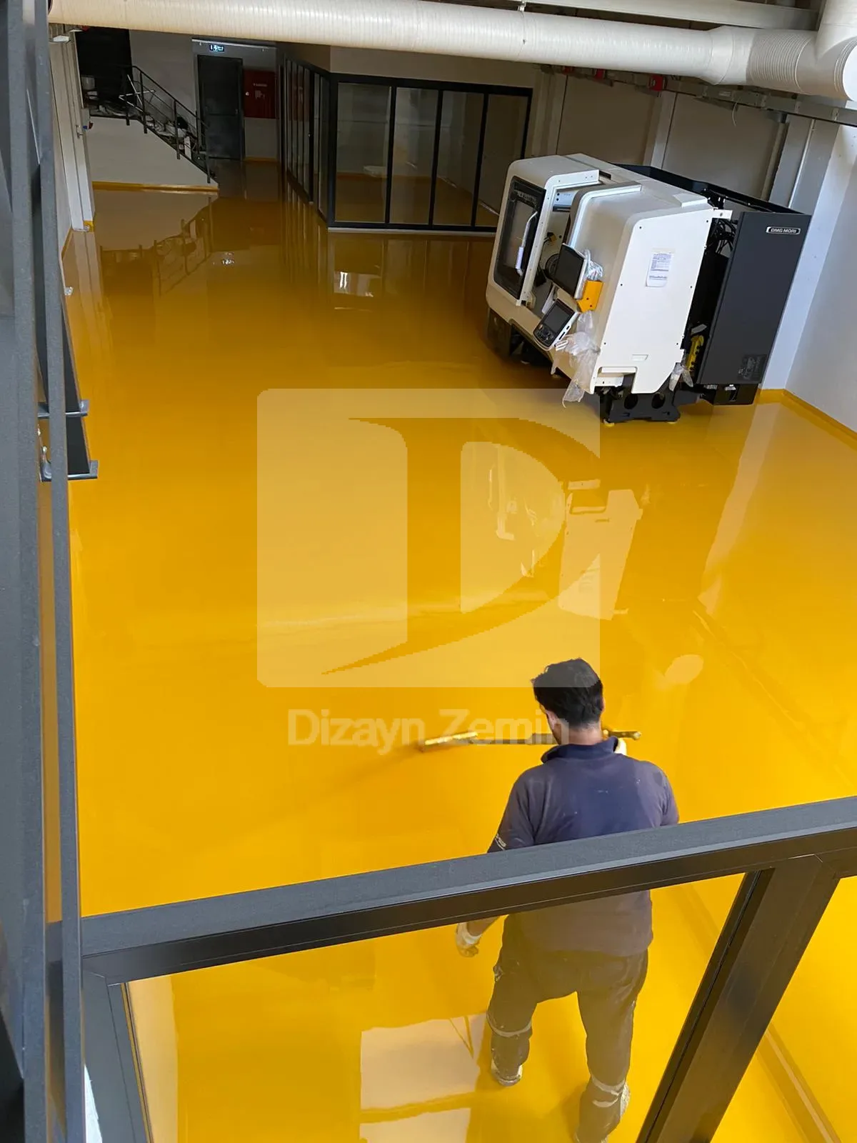 SL epoksi zemin kaplama uygulaması