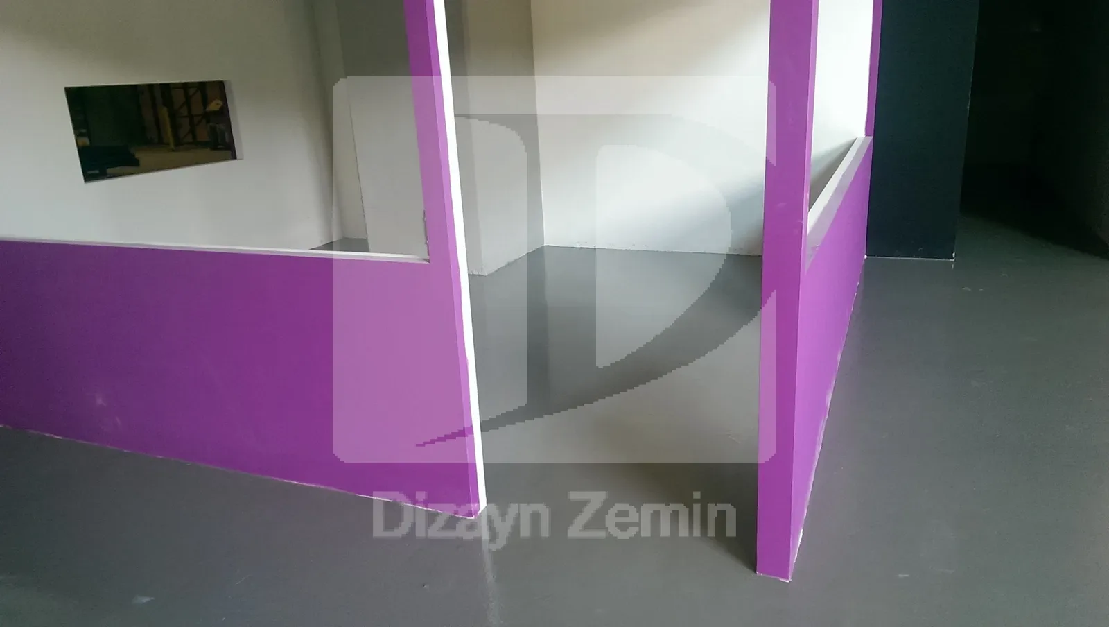 Epoksi zemin ve duvar boyama uygulaması