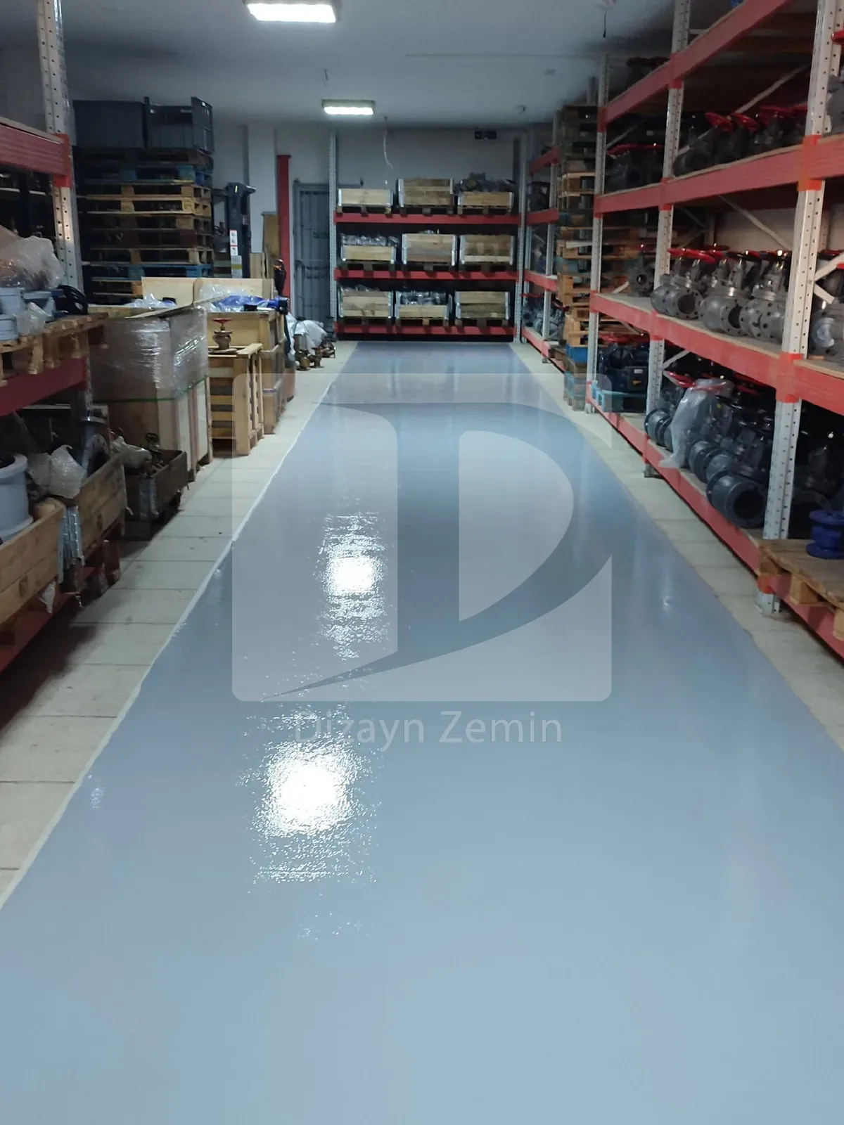 Depo raf arası yol tanımlama boyama