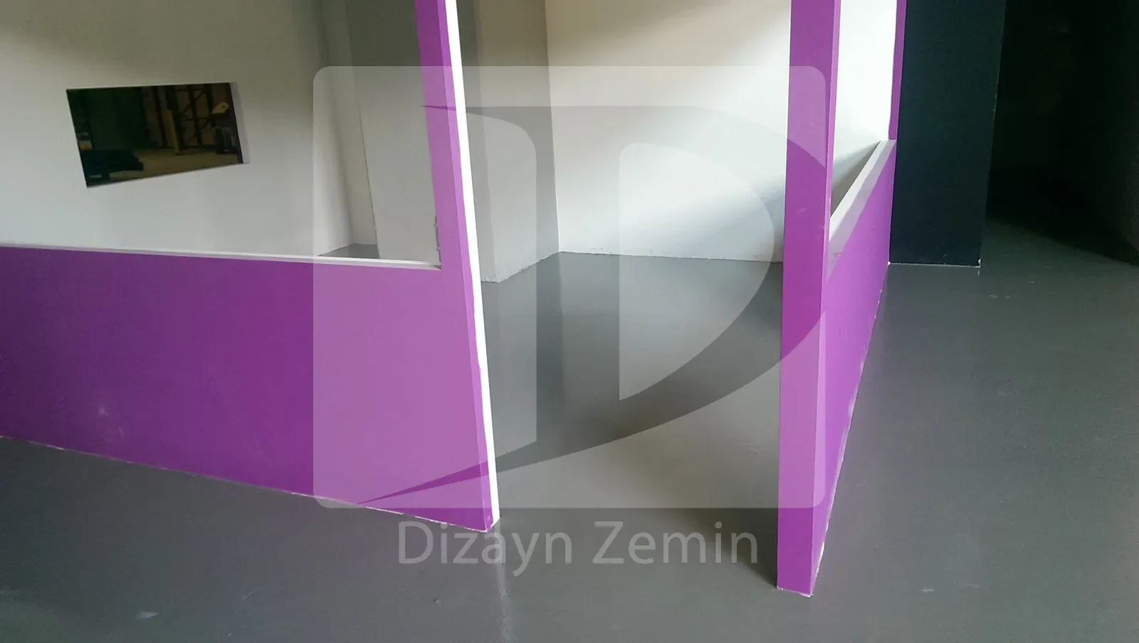 Epoksi zemin ve duvar boyama uygulaması
