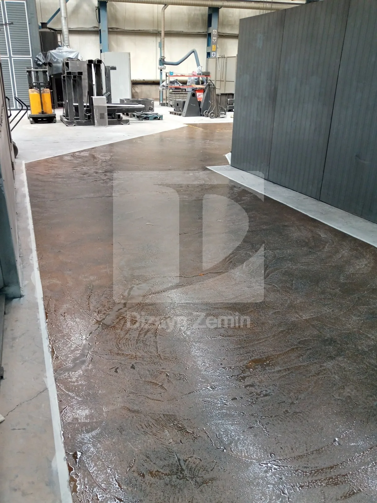 Forklift trafiğinin zemin etkisi