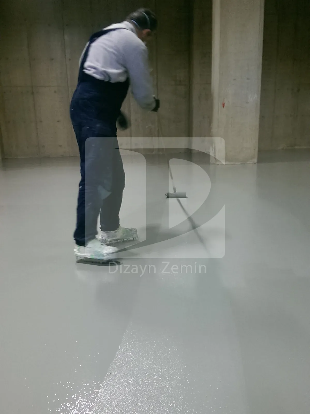 Şekerpınar Depo ve Koridorlarda Portakal Kabuğu Kaplama Mevcut Saha 01